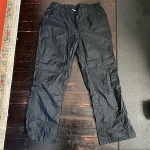 columbia omni-tech waterproof pants black size XL